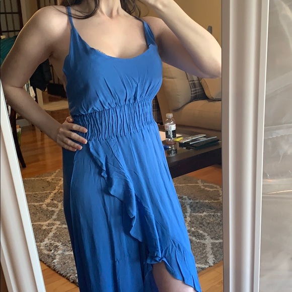 Sale! Beautiful, Blue Maxi Dress - Picture 4 of 6
